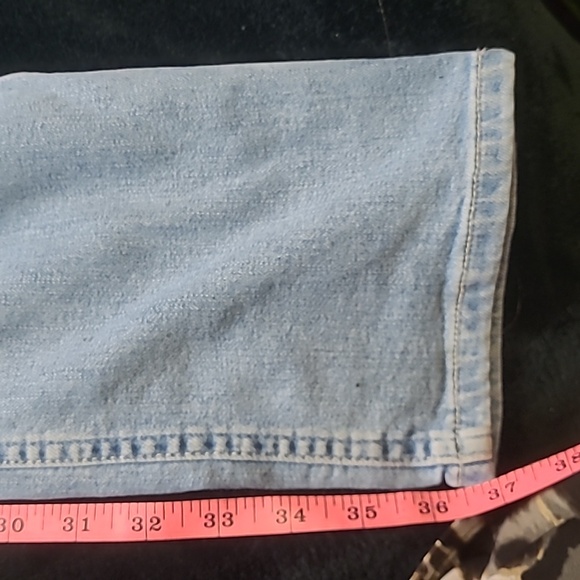 WAS   $100   Wrangler Icons 5 Pocket Jeans  W 29 L 30 Light Blue. - Picture 6 of 14